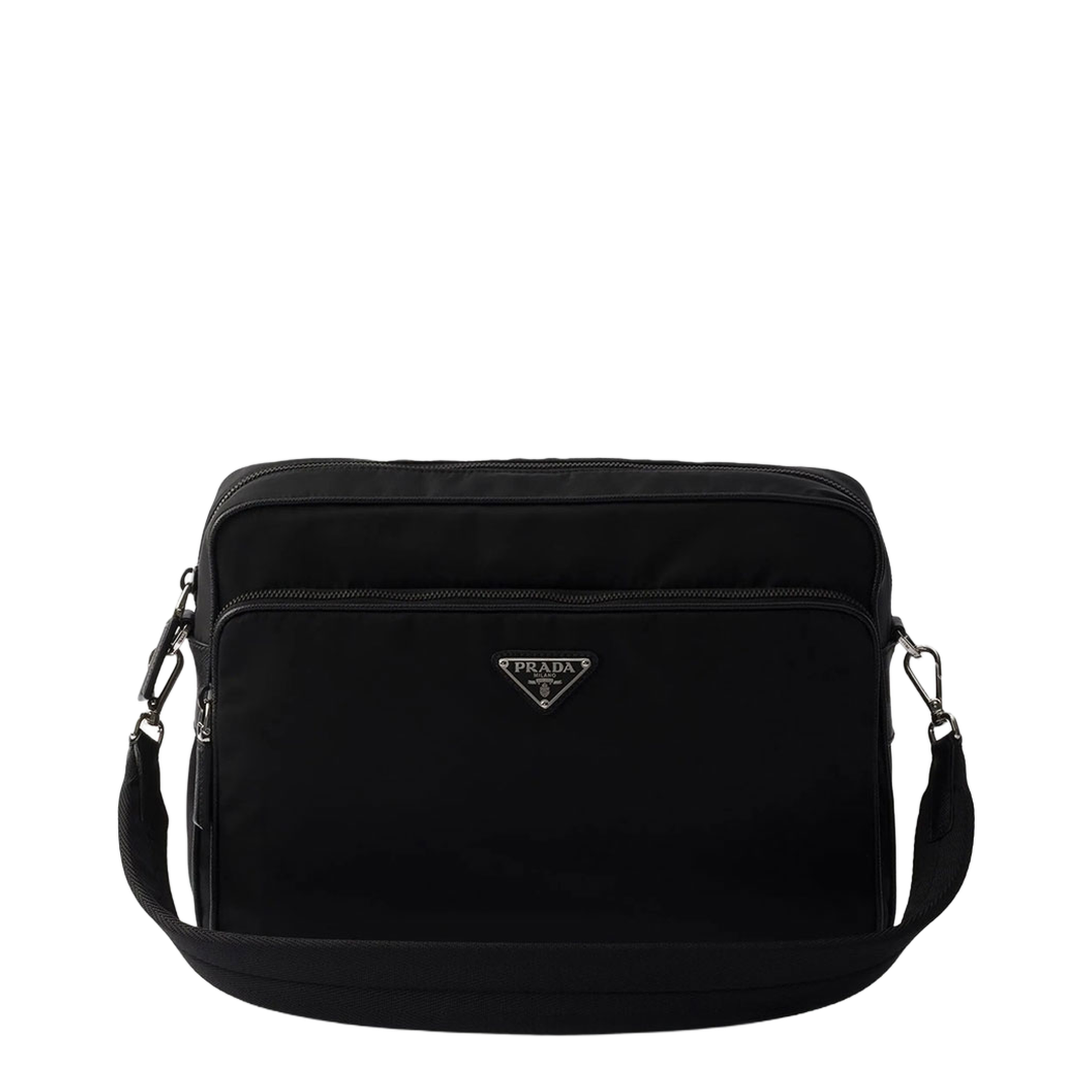 MAYFEYR - Prada - Logo-Plaque Nylon Messenger Bag - 2VH203VOOO2DMHF0002