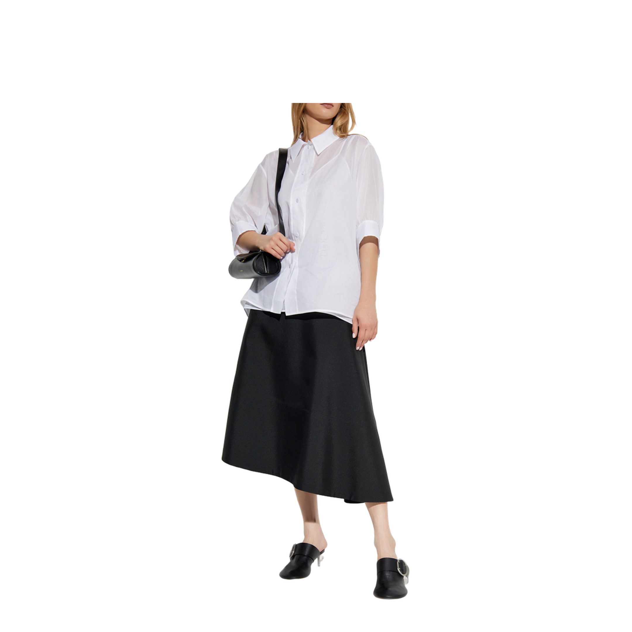 Short Sleeve Shirt Cotton White