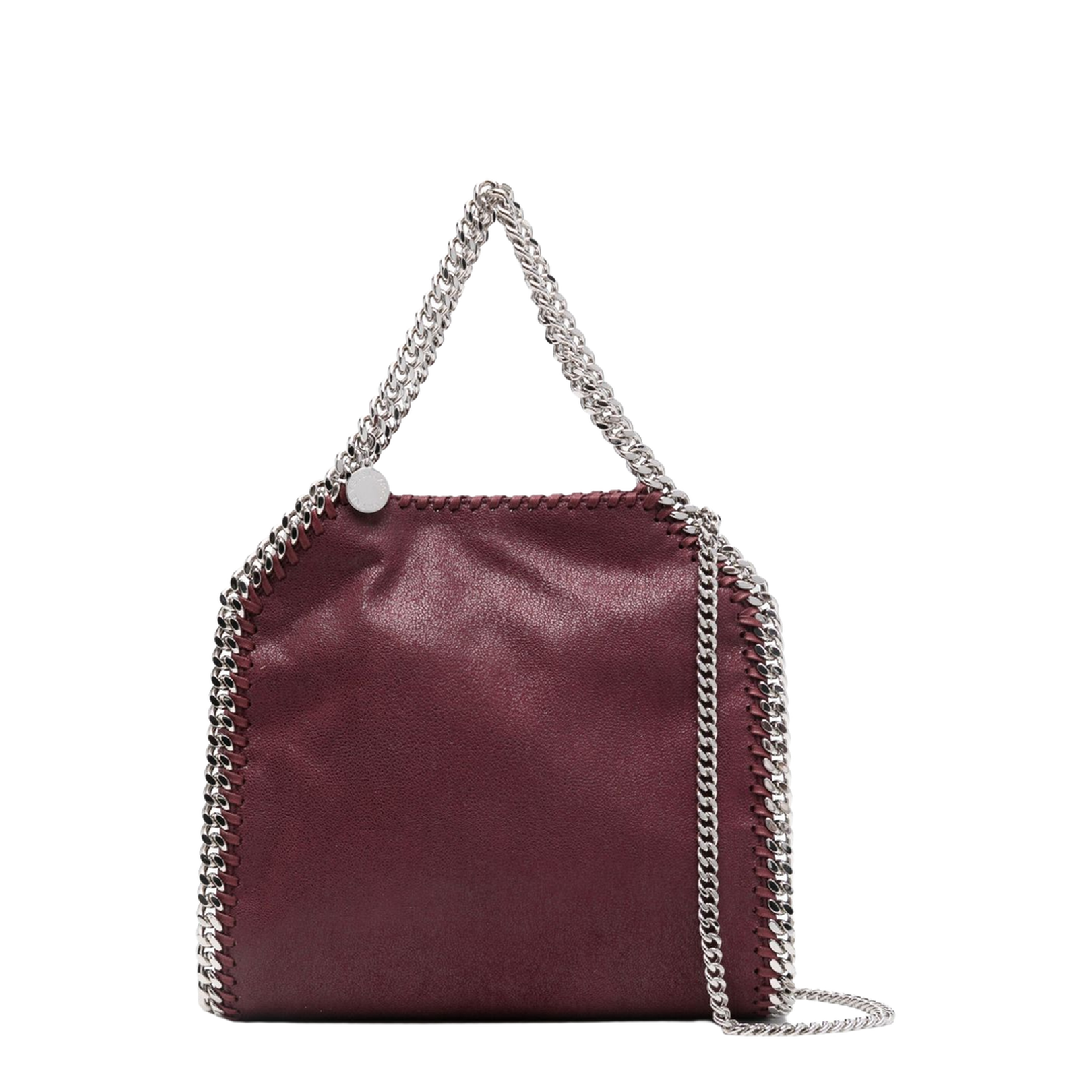 Plum Falabella Mini Tote Bag