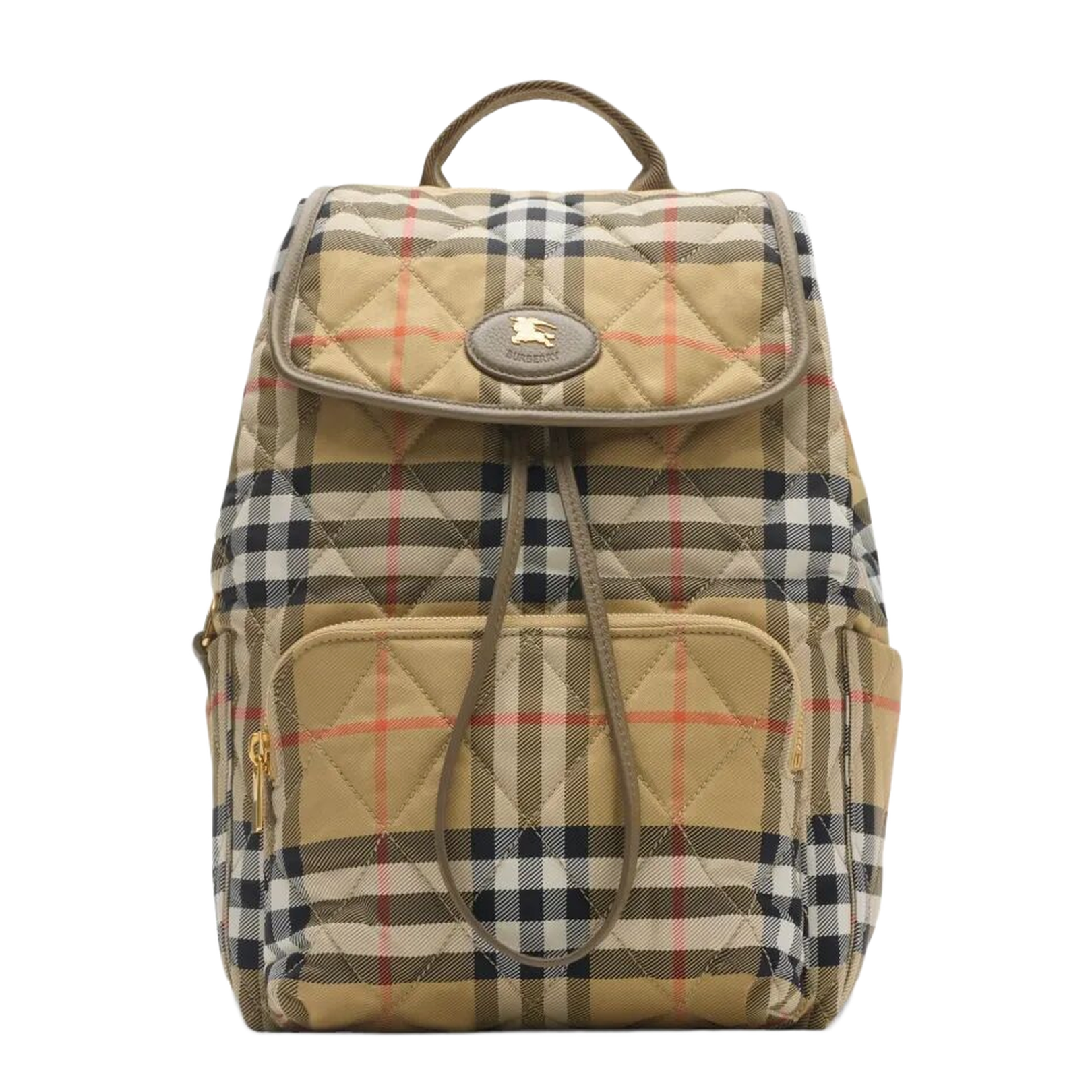 Horseshoe Quilted Check Backpack