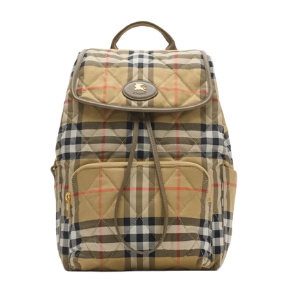 Horseshoe Quilted Check Backpack