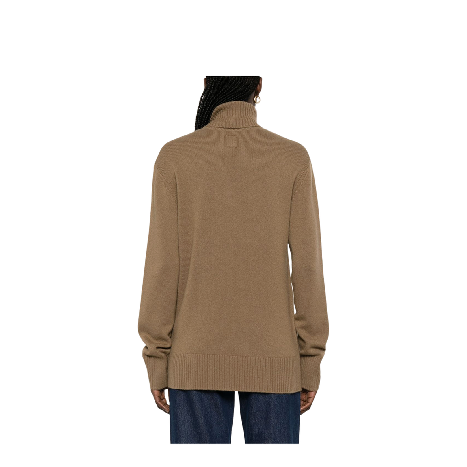 Oversize Cashmere Roll Neck