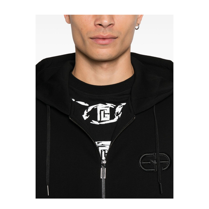 Logo Cotton Hoodie
