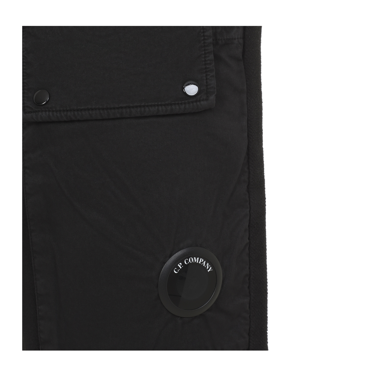 MAYFEYR - C.P. Company - Black Cargo Sweatpants - 21CMSP191A006614G999