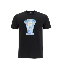 Versace 'medusa gallery embroidered t-shirt