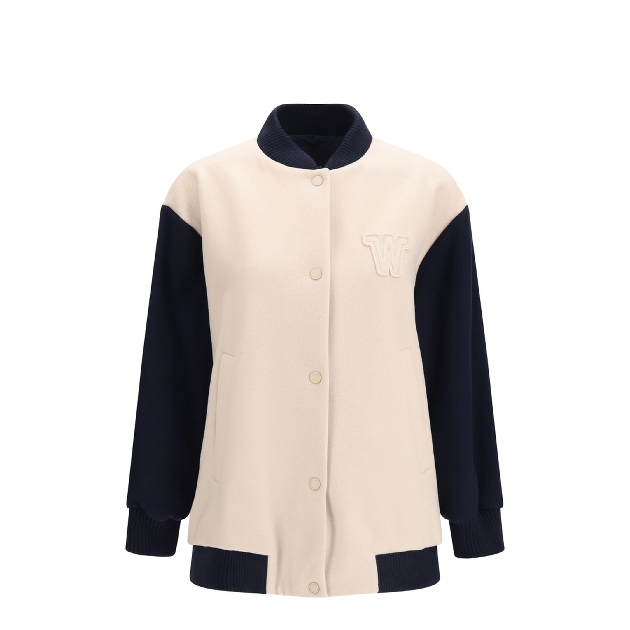 MAYFEYR -  - Oversized Bomber In Double Wool - 2615481071600