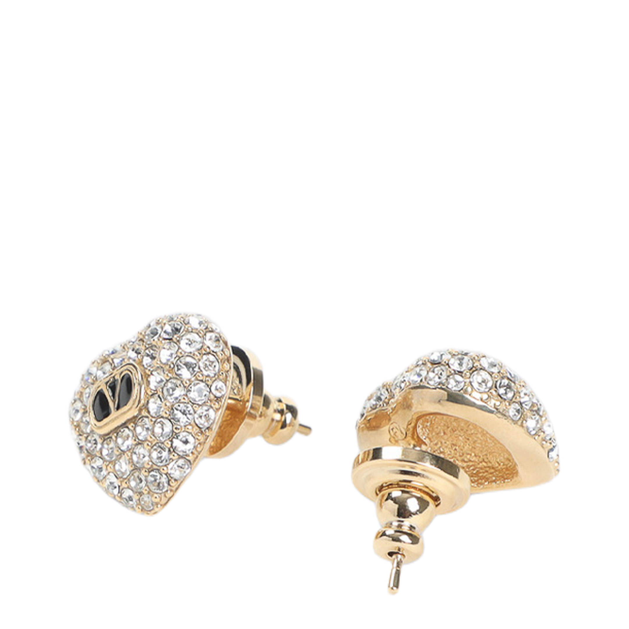 Gold Metal Earrings