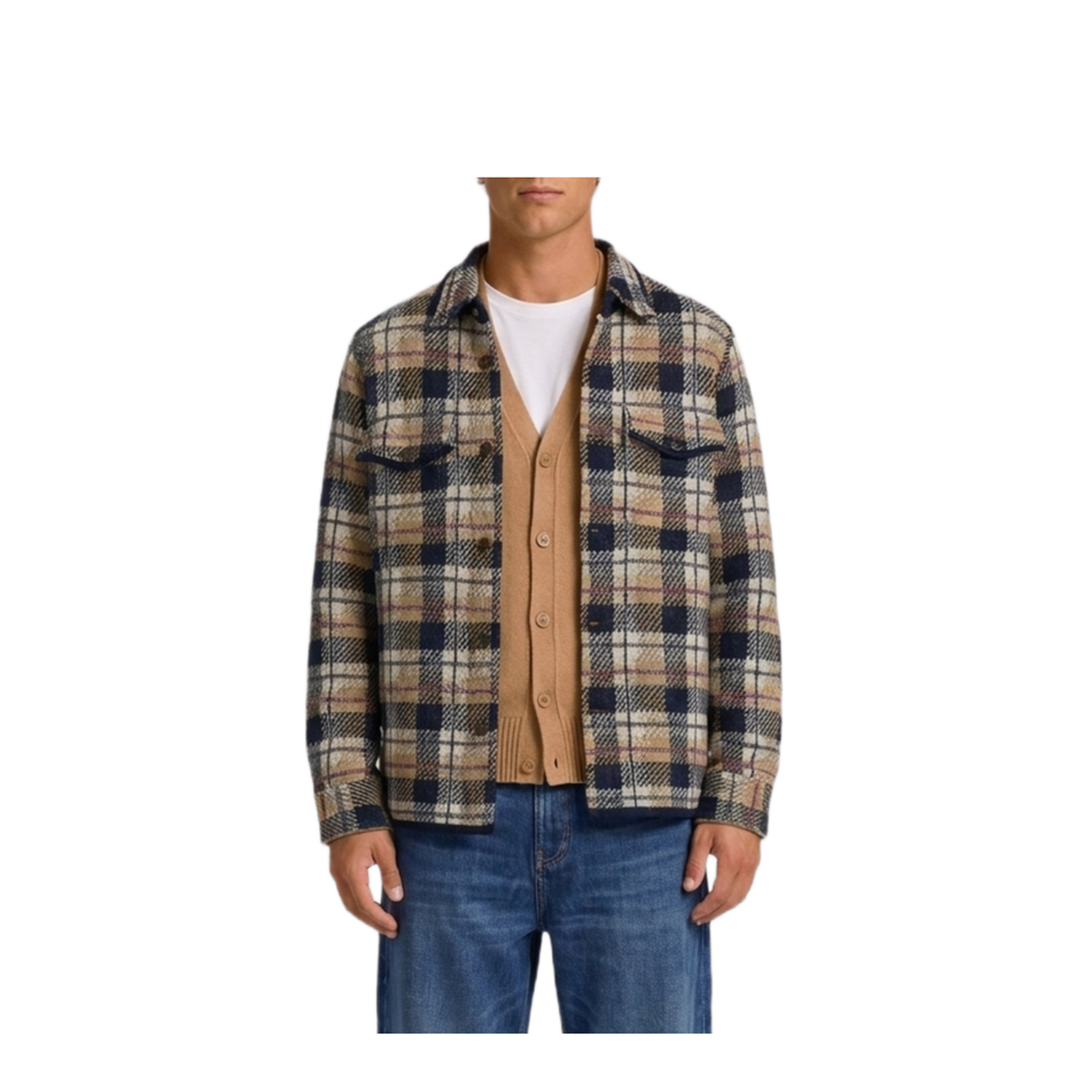 MAYFEYR - Guest In Residence - Plaid Work Shirt - M35710AMCMLCO
