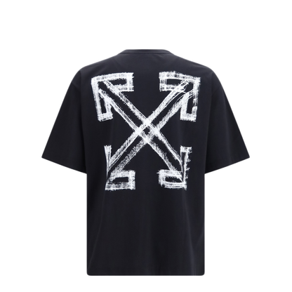 MAYFEYR - Off-White - Motion Arrow Skate T Shirt - OMAA120F26JER00Y00001