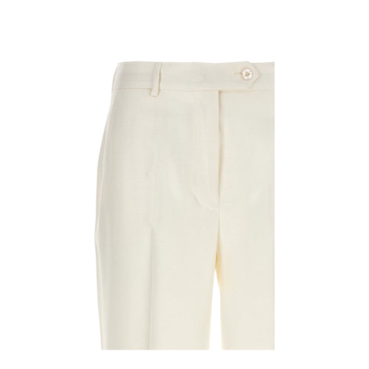 Cigarette Pants White