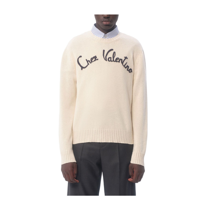 Valentino Sweaters White