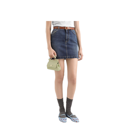 Sicily Small Top Handle Bag In Sage Green