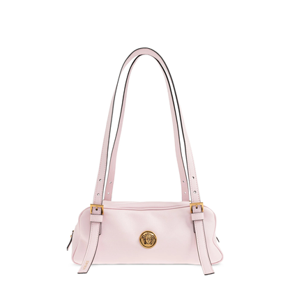 Emblème Nappa Leather Bowling Bag - Pink