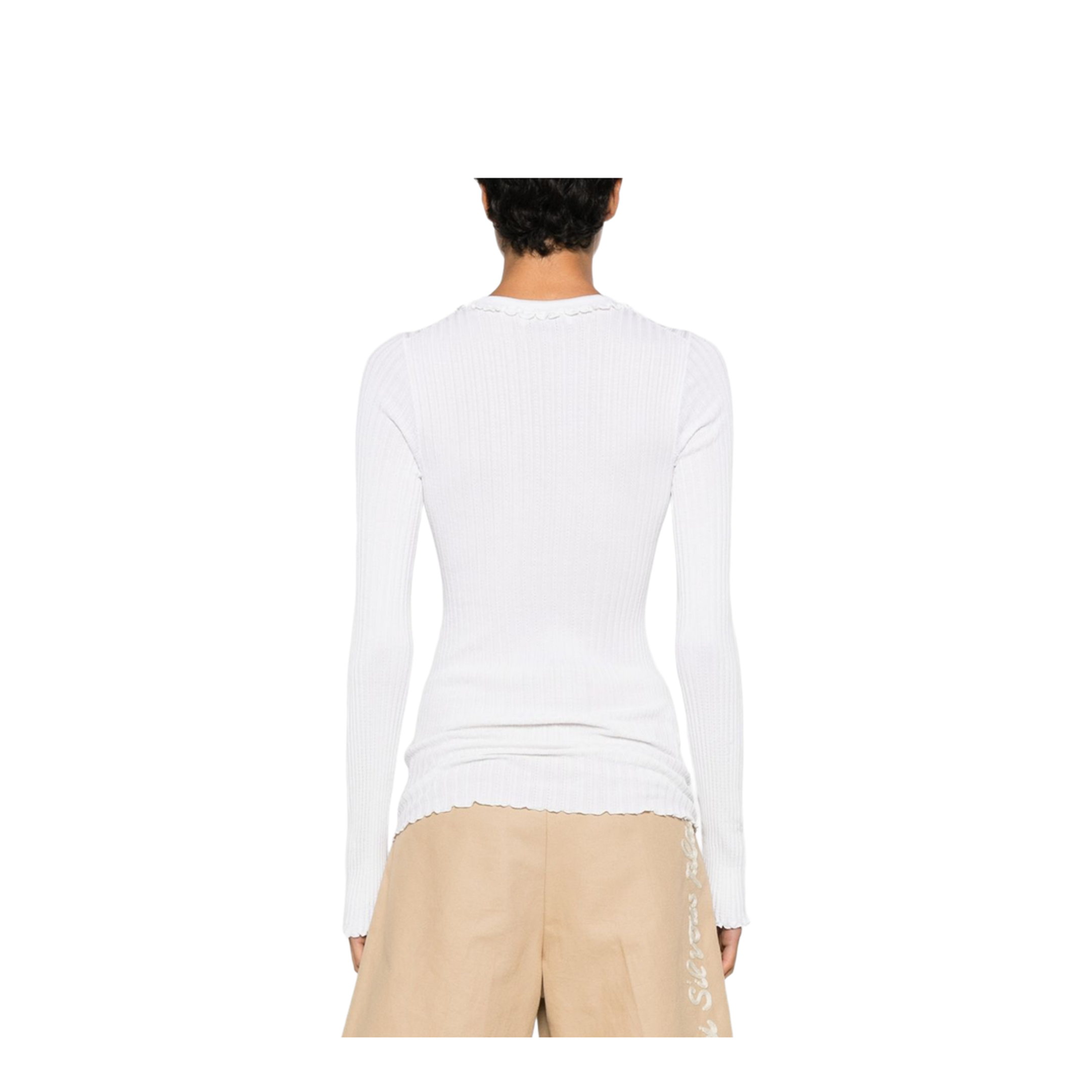 MAYFEYR - Miu Miu - Sweaters White - MML06T191XF0009