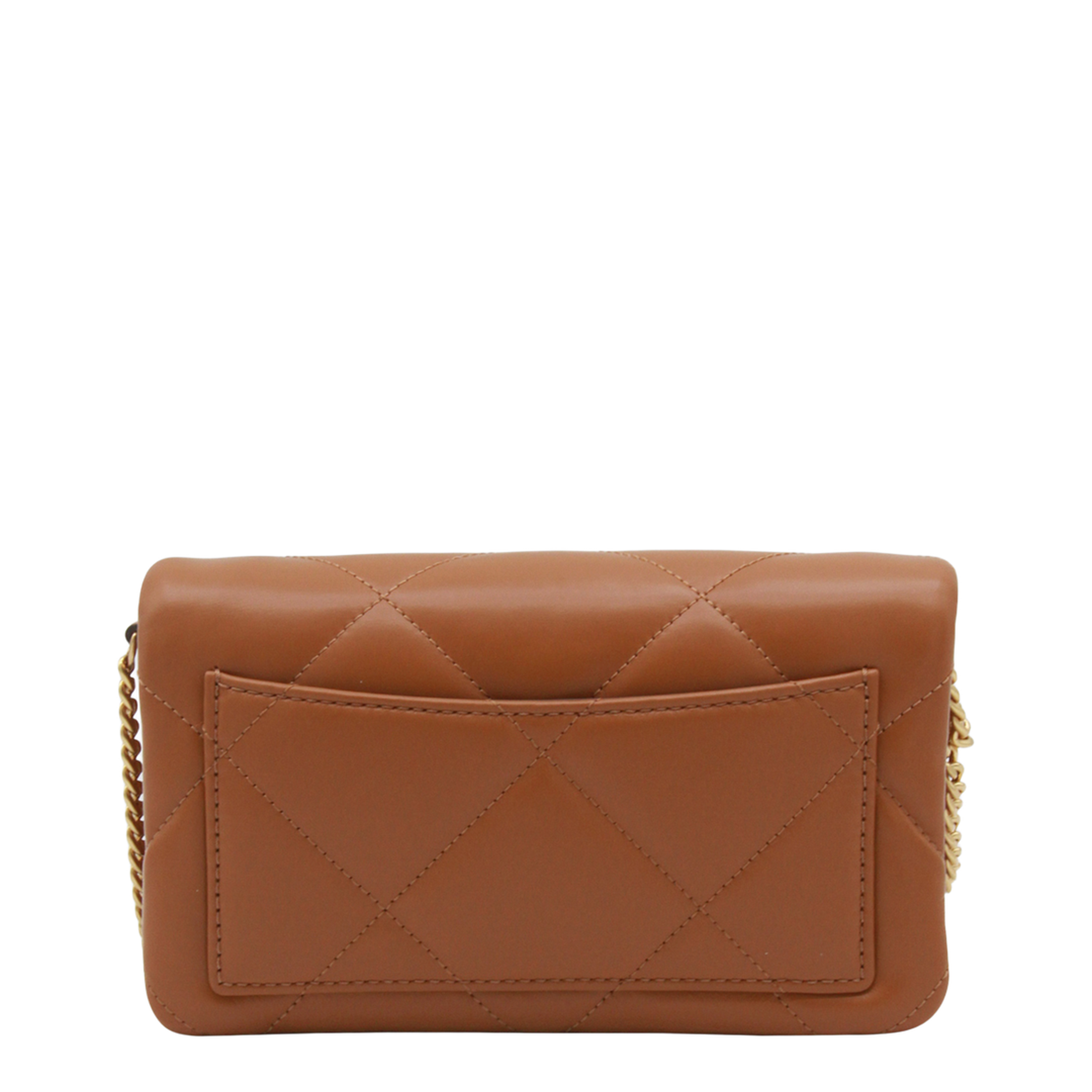 Classic Chestnut Leather Kira Crossbody Bag