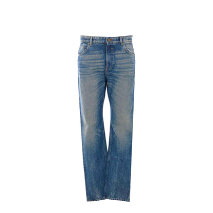 Straight Fit Jeans In Blue