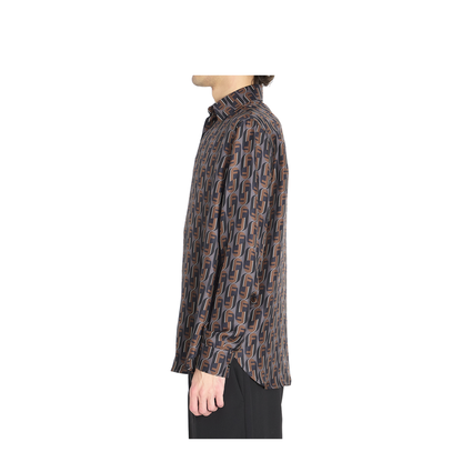 Printed Silk Shirt