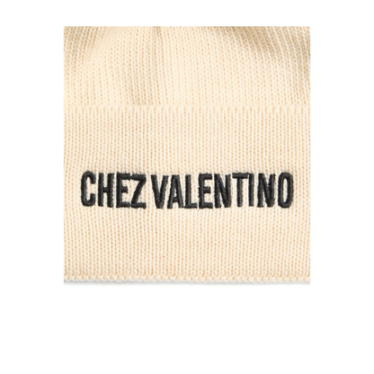 Cotton Wool Beanie Beige