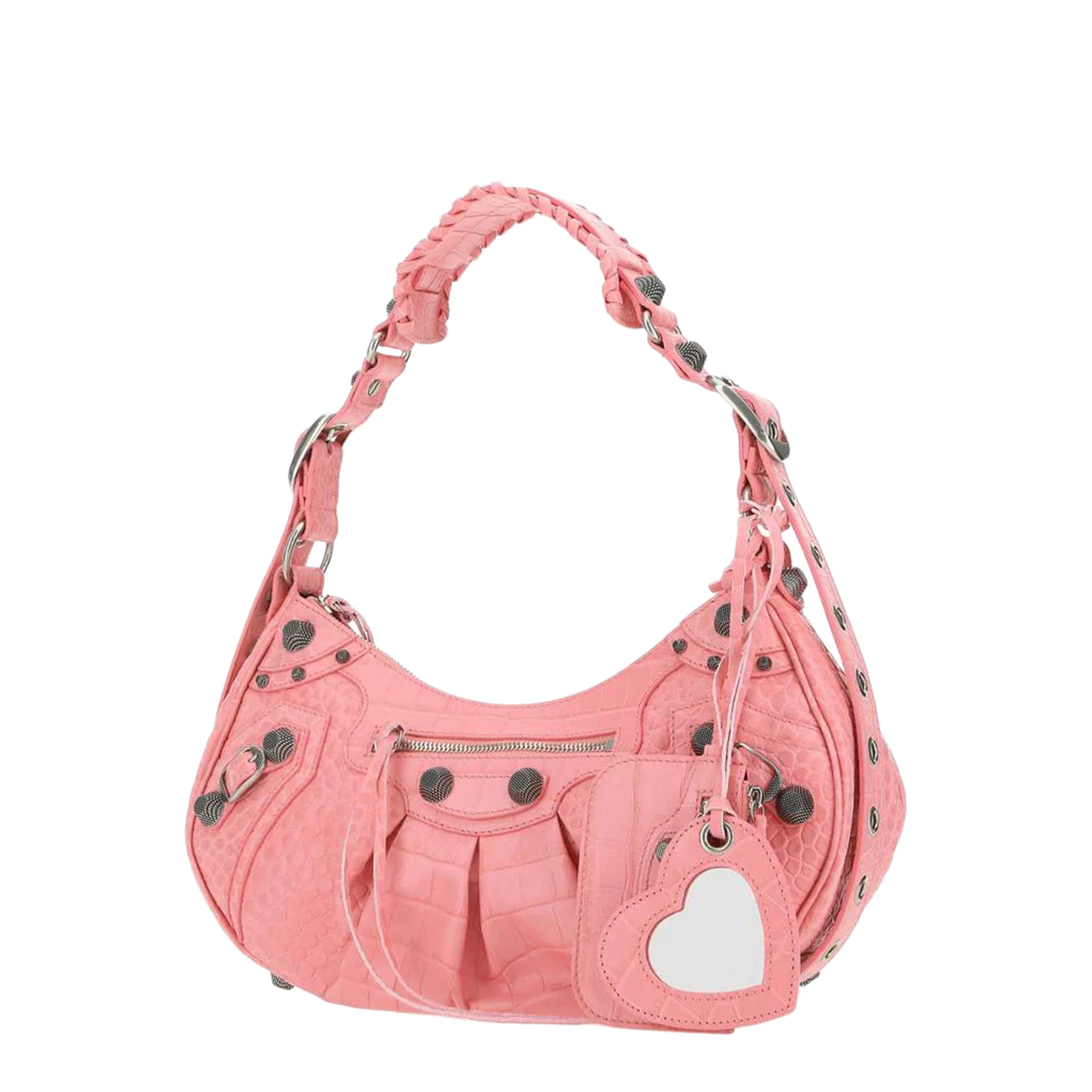 Le Cagole Small Shoulder Bag in Pink