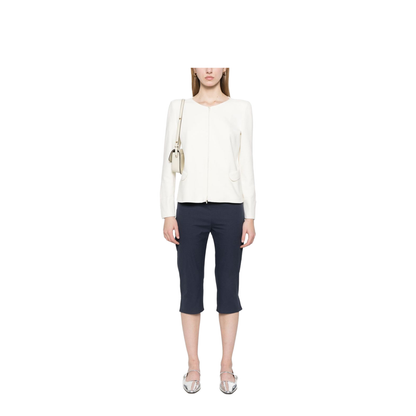 Ottoman Jersey Zip-Up Jacket