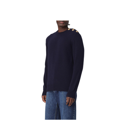 Eco-cashmere Jumper Navy