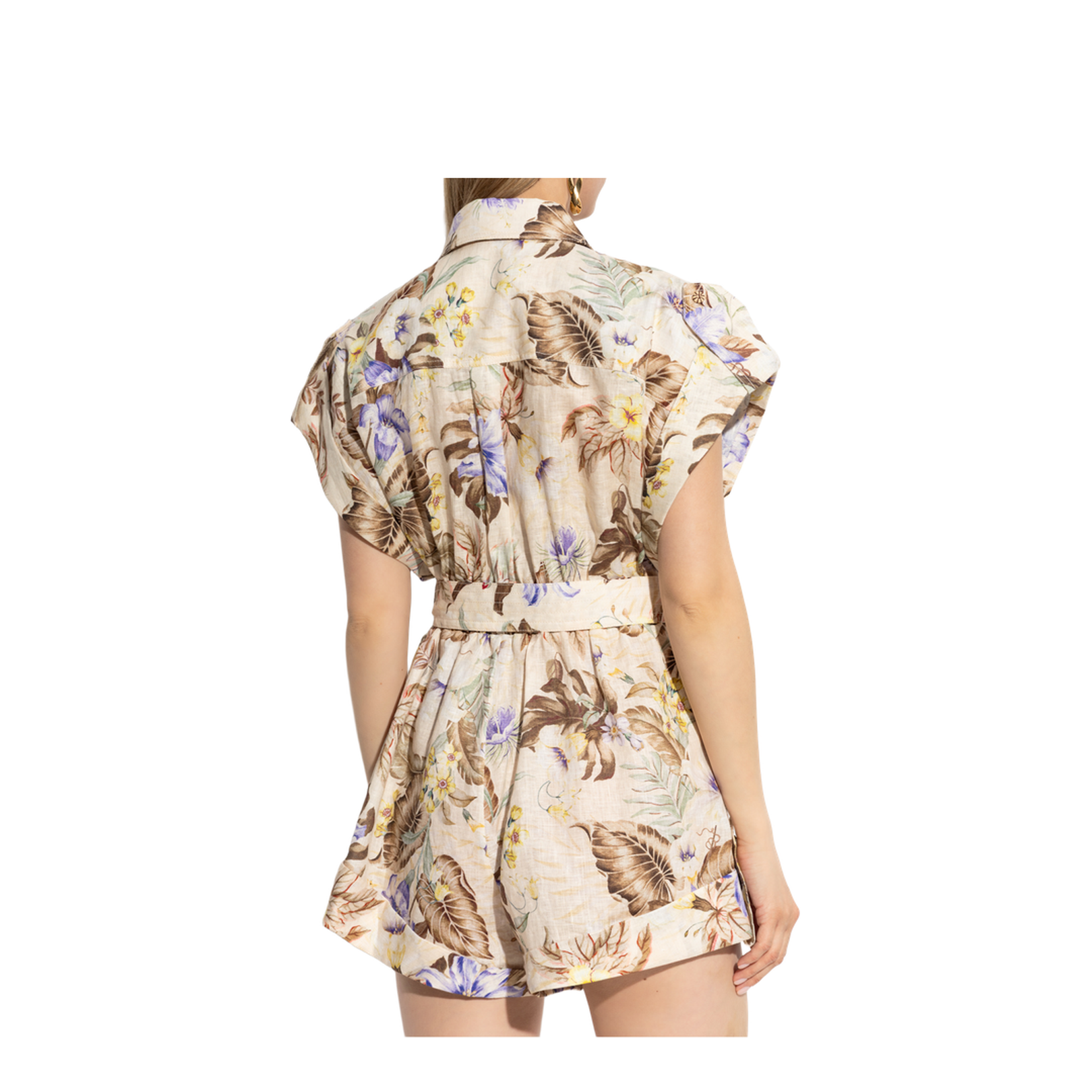 Floral Print Jumpsuit