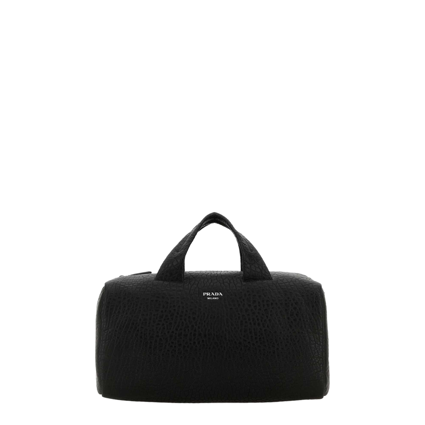 Black Nappa Leather Travel Bag