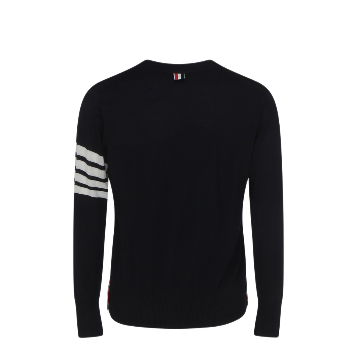 4-Bar Stripe Sustainable V-Neck Cardigan