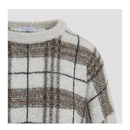 MAYFEYR - Brunello Cucinelli - Check Sweater - MPN570310