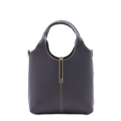 Shopping Bag Mini Calfskin Tote - Black