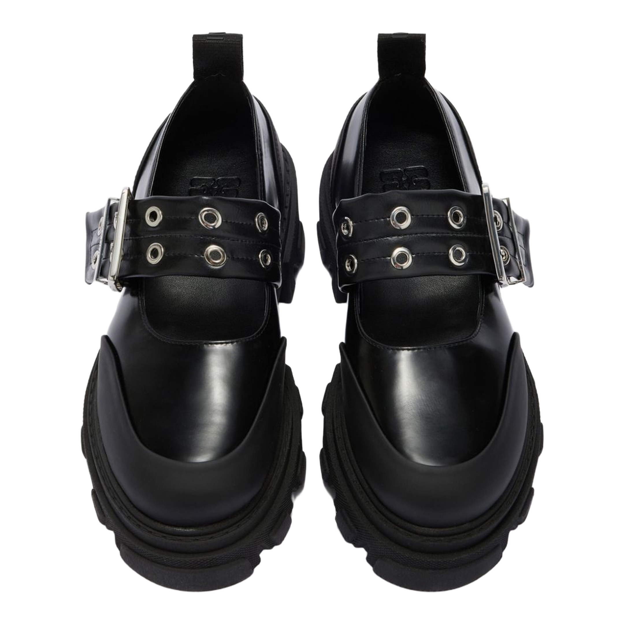 Ballerina with Logo Buckle