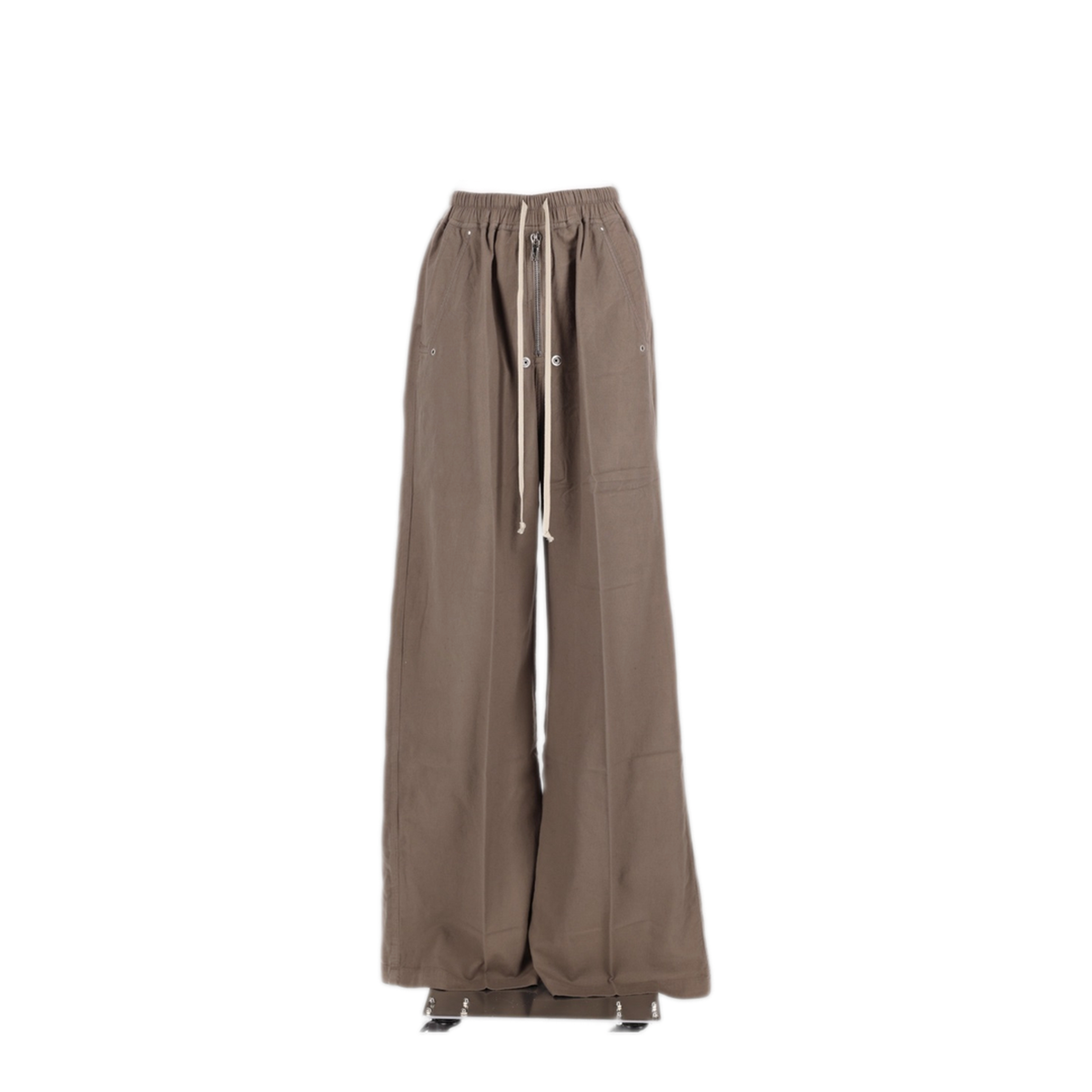 Charcoal Cotton Trousers