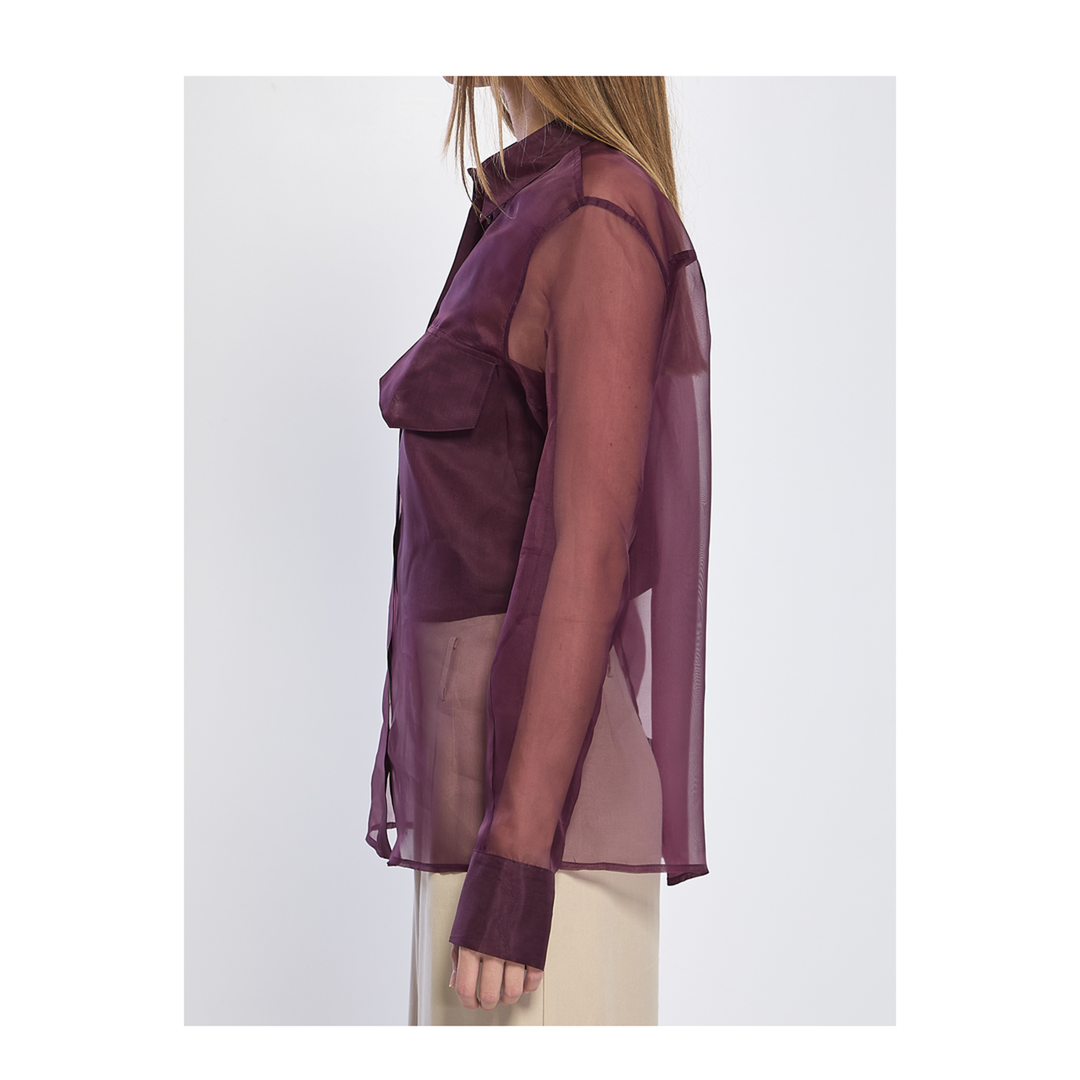 MAYFEYR - Federica Tosi - Silk Organza Shirt - 4110840918