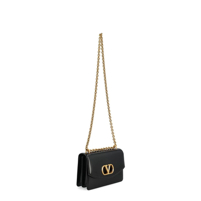 Calfskin Leather Shoulder Bag
