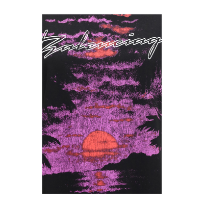 MAYFEYR - Balenciaga - Printed Cotton T-Shirt - A00497TUVO9