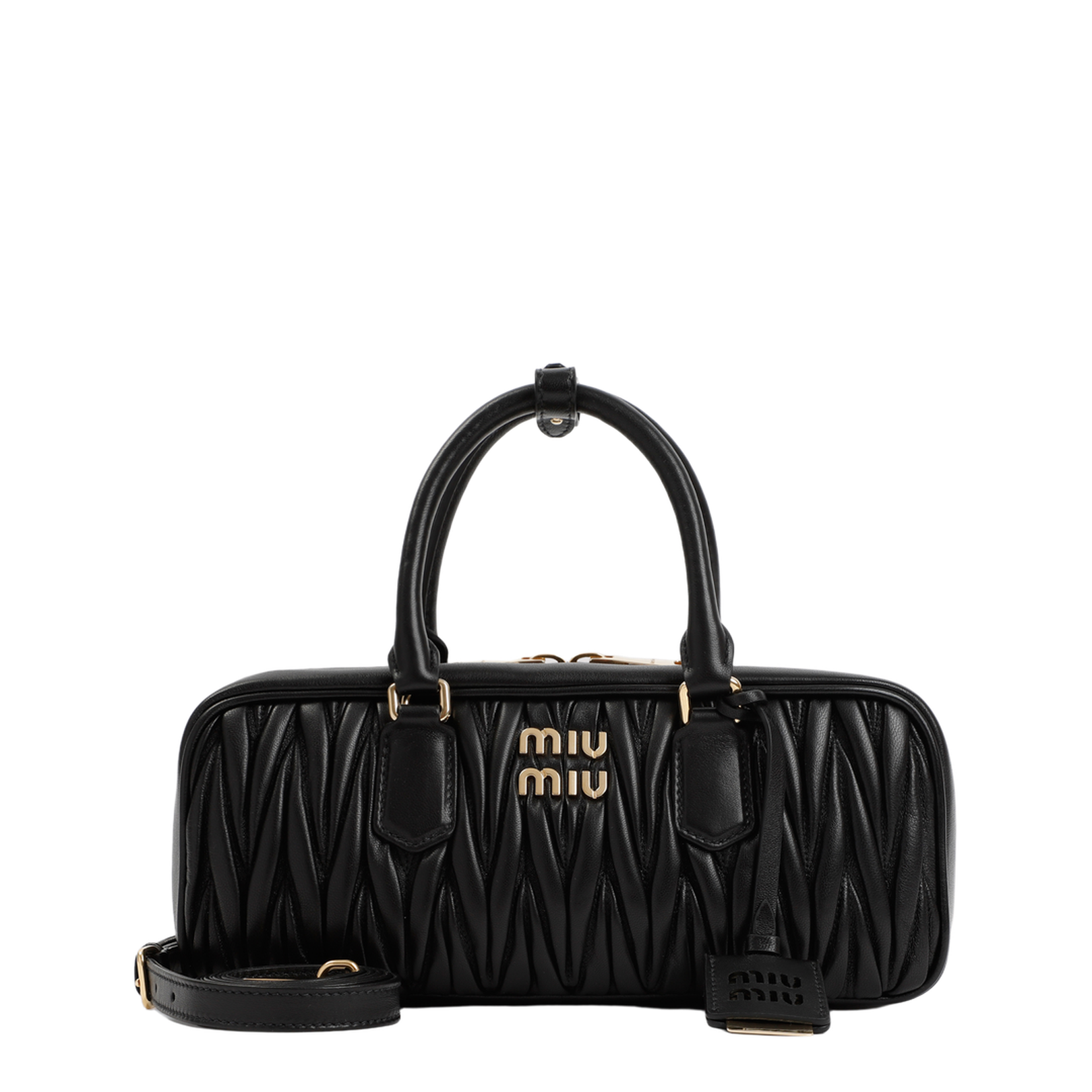 Miu Miu Matelassé Leather Handbag