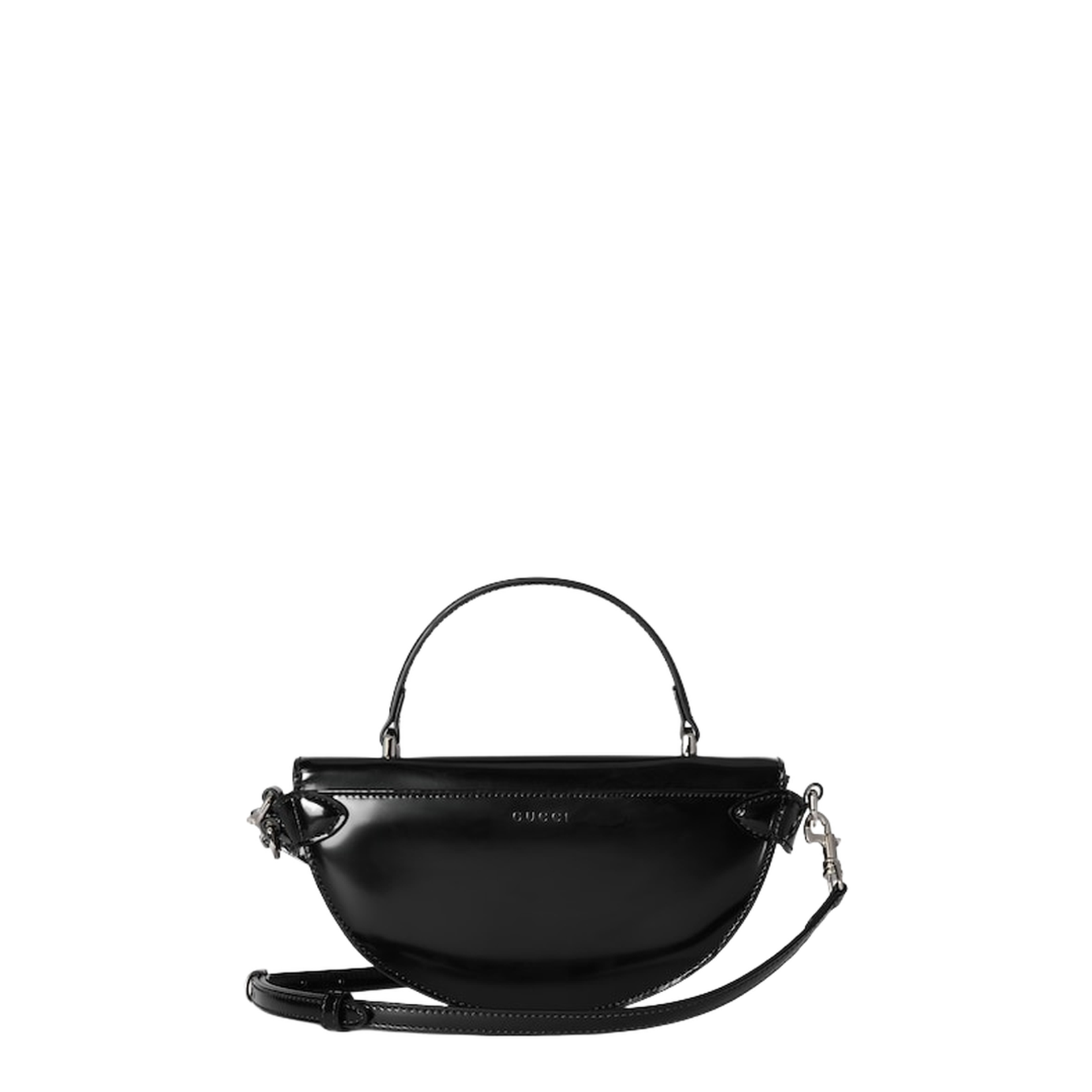 Mini Half-Moon Top Handle Bag
