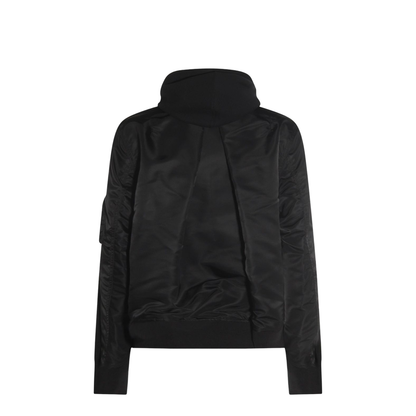 Cotton and Nylon Hoodie