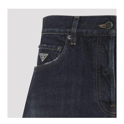 MAYFEYR - Prada - Denim Short - GFP551SOOO19VI