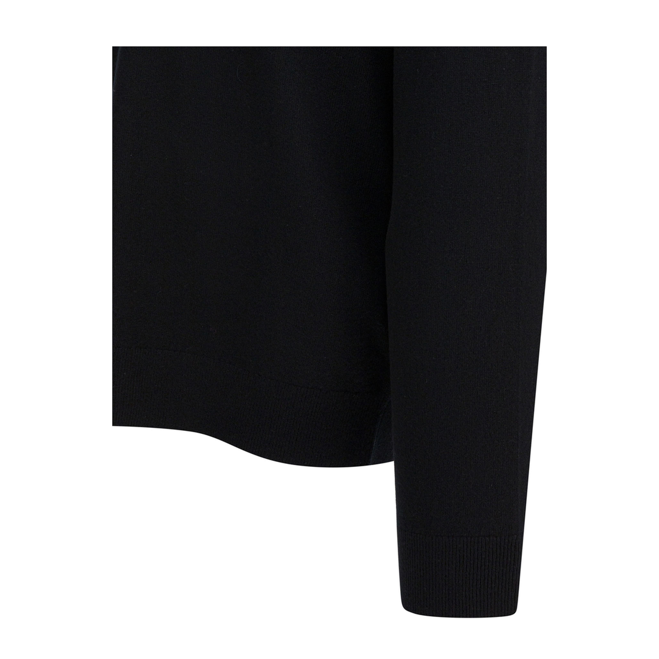 MAYFEYR - Vince - Cashmere Sweater With Half Zipper - MR8066577A001BLK