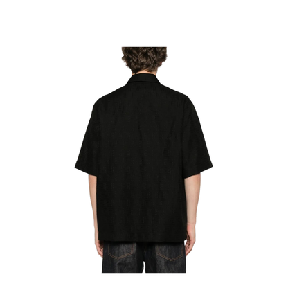 MAYFEYR - Fendi - Linen Ff Jacquard Oversize Shirt - FS1317AU6Y