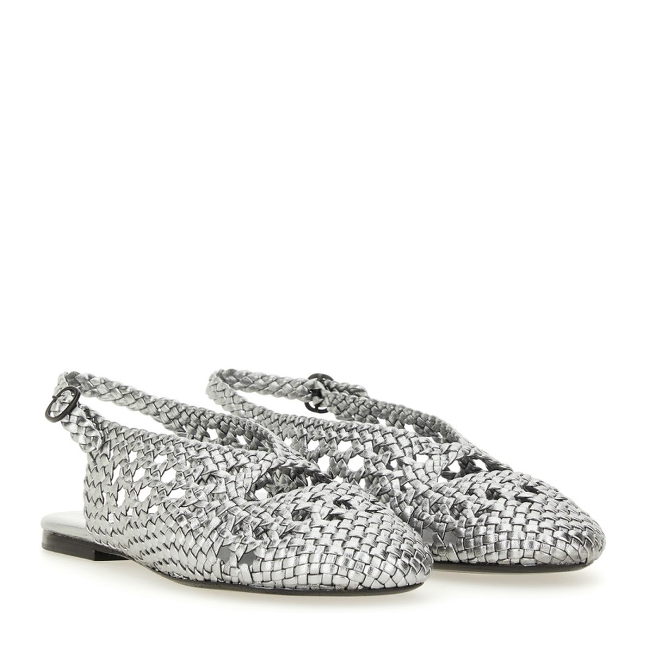 MAYFEYR - Hereu - Slingback Sandal Empuria Metallic - EMPMEWFA250084DARKSILVER