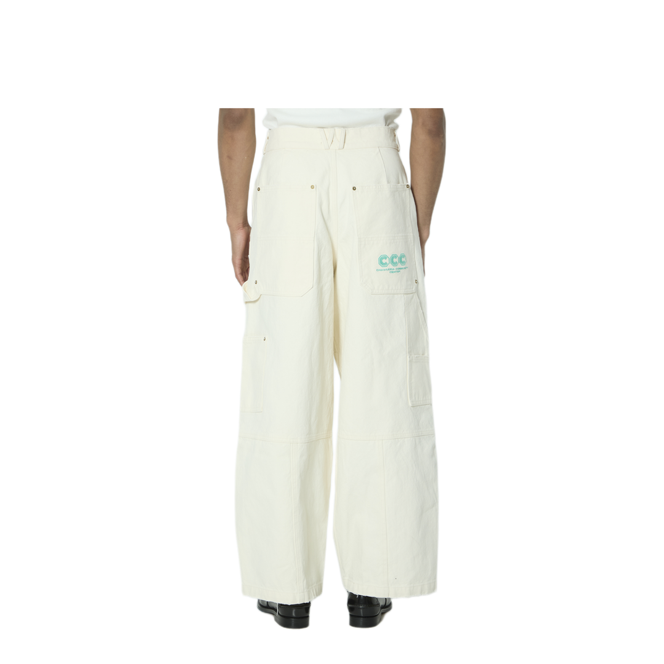 MAYFEYR - Willy Chavarria - Stockton White Jeans - WCBTM0079065