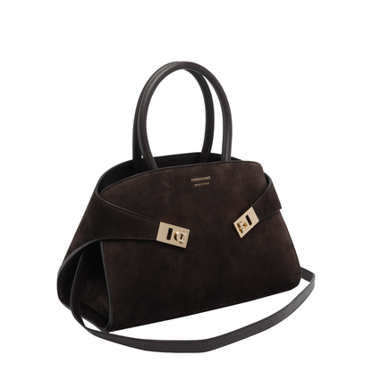 Medium Suede HUG Handbag