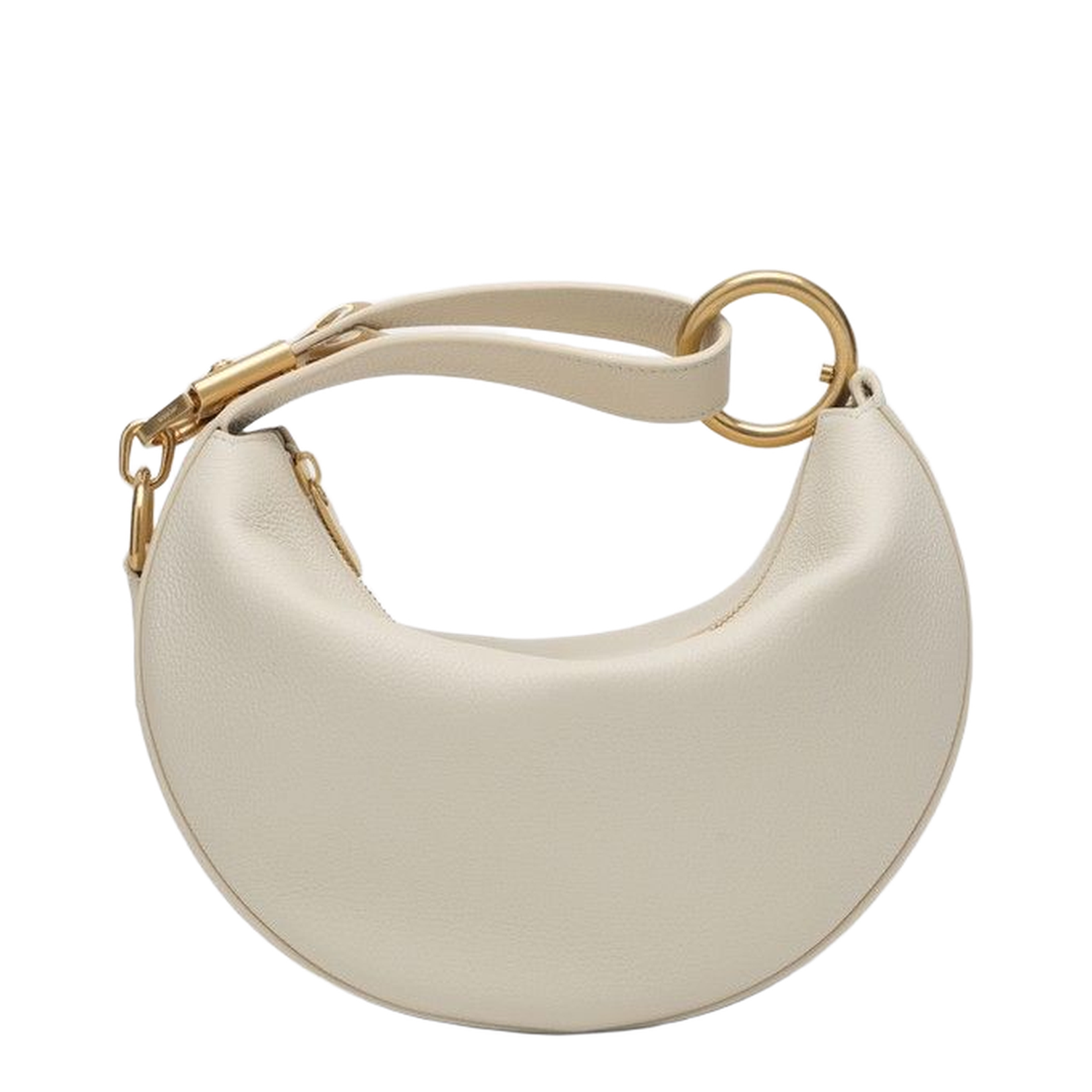 Ivory Leather Knight Handbag
