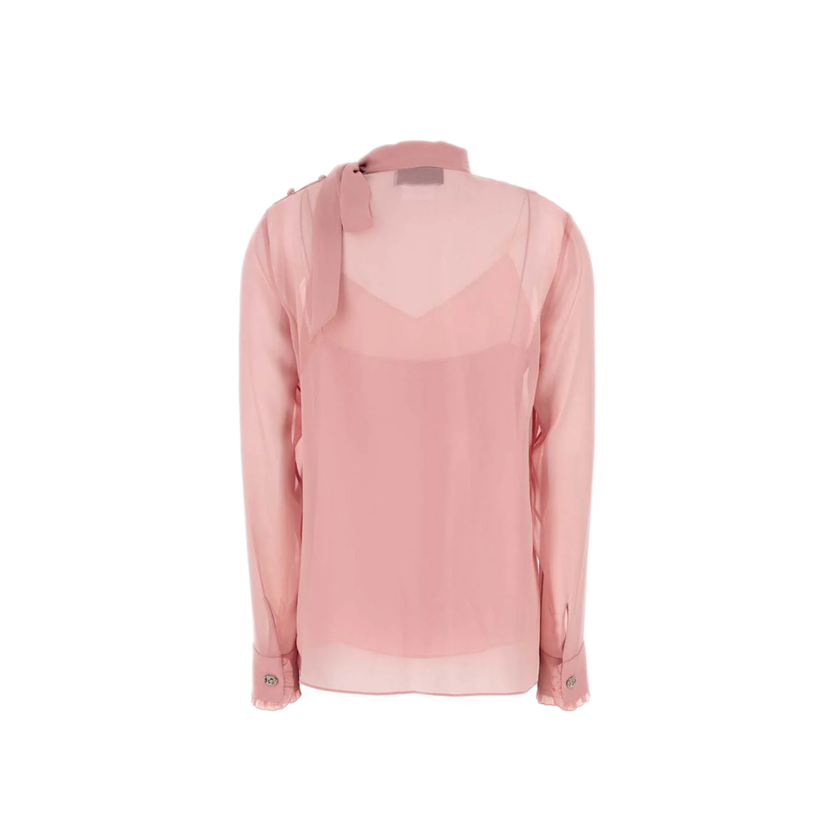 MAYFEYR - Gucci - Pink Crepe Blouse - 808280ZHS045797