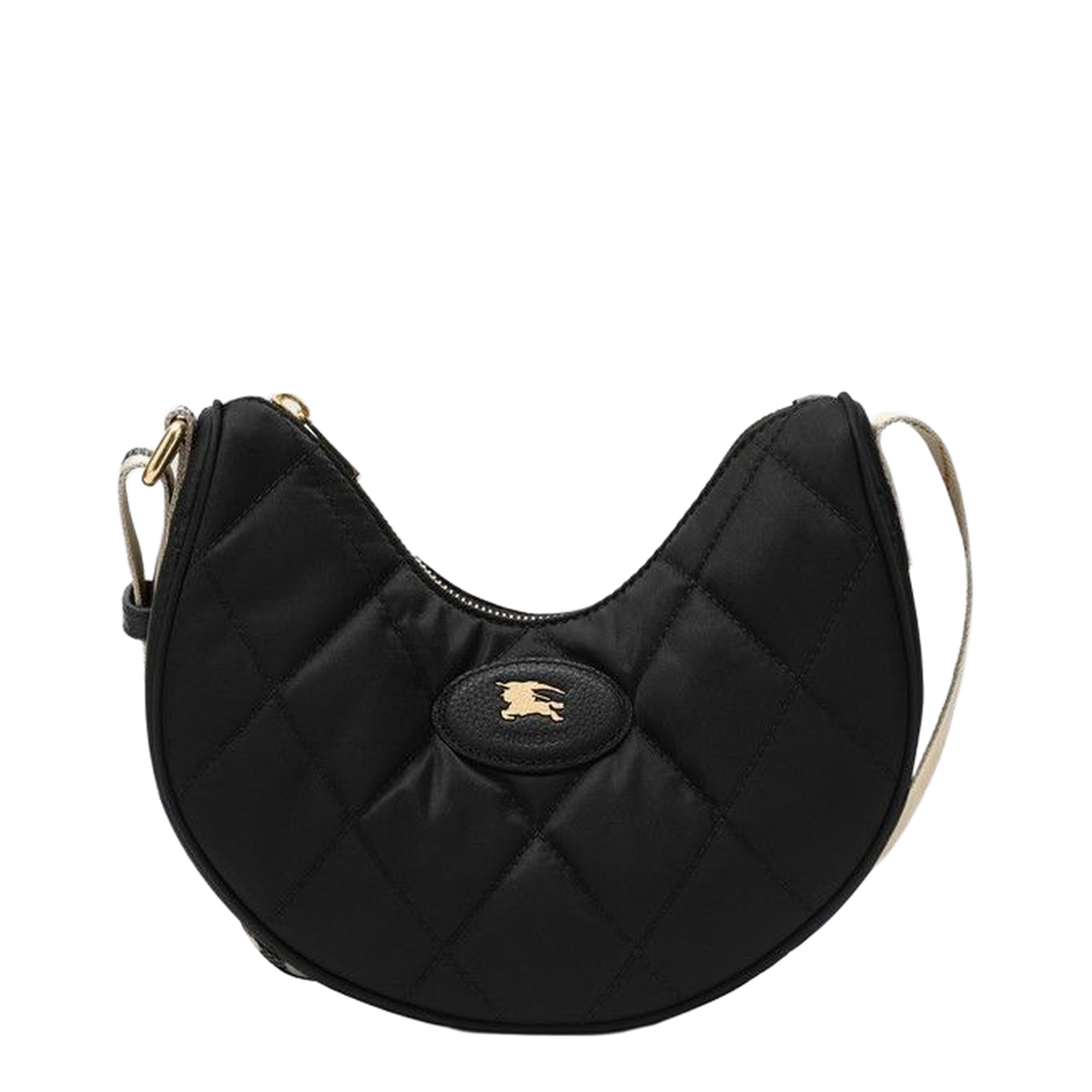 Black Horseshoe Shoulder Bag
