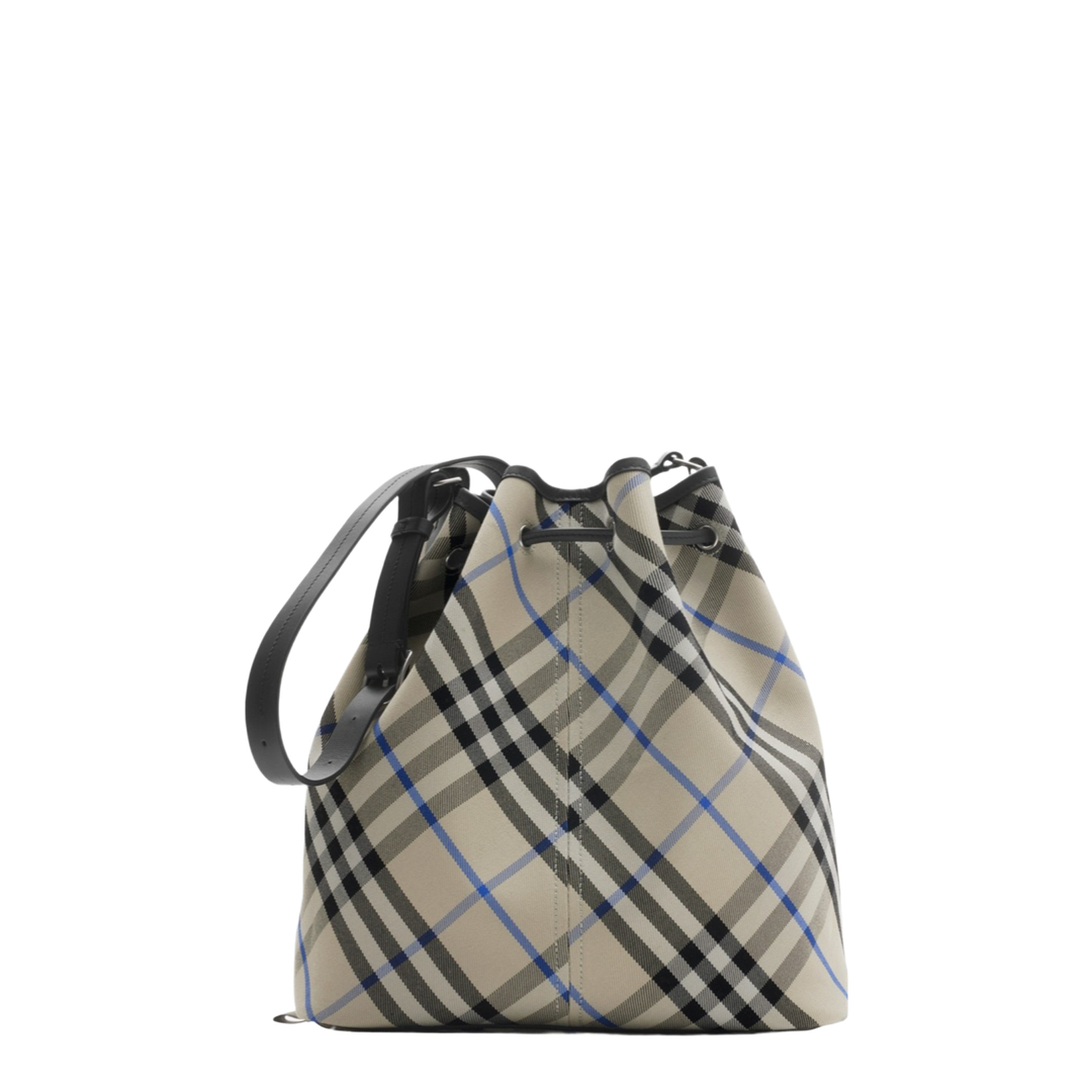 Medium Check Bucket Bag