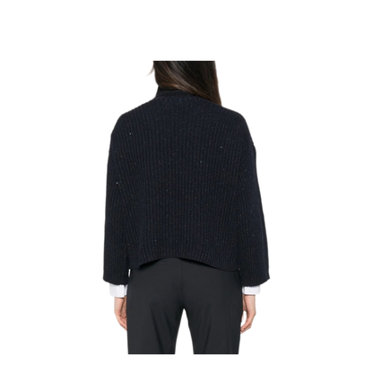 MAYFEYR - Brunello Cucinelli - Sequin-Embellished Ribbed Cashmere Turtleneck - MBM753504