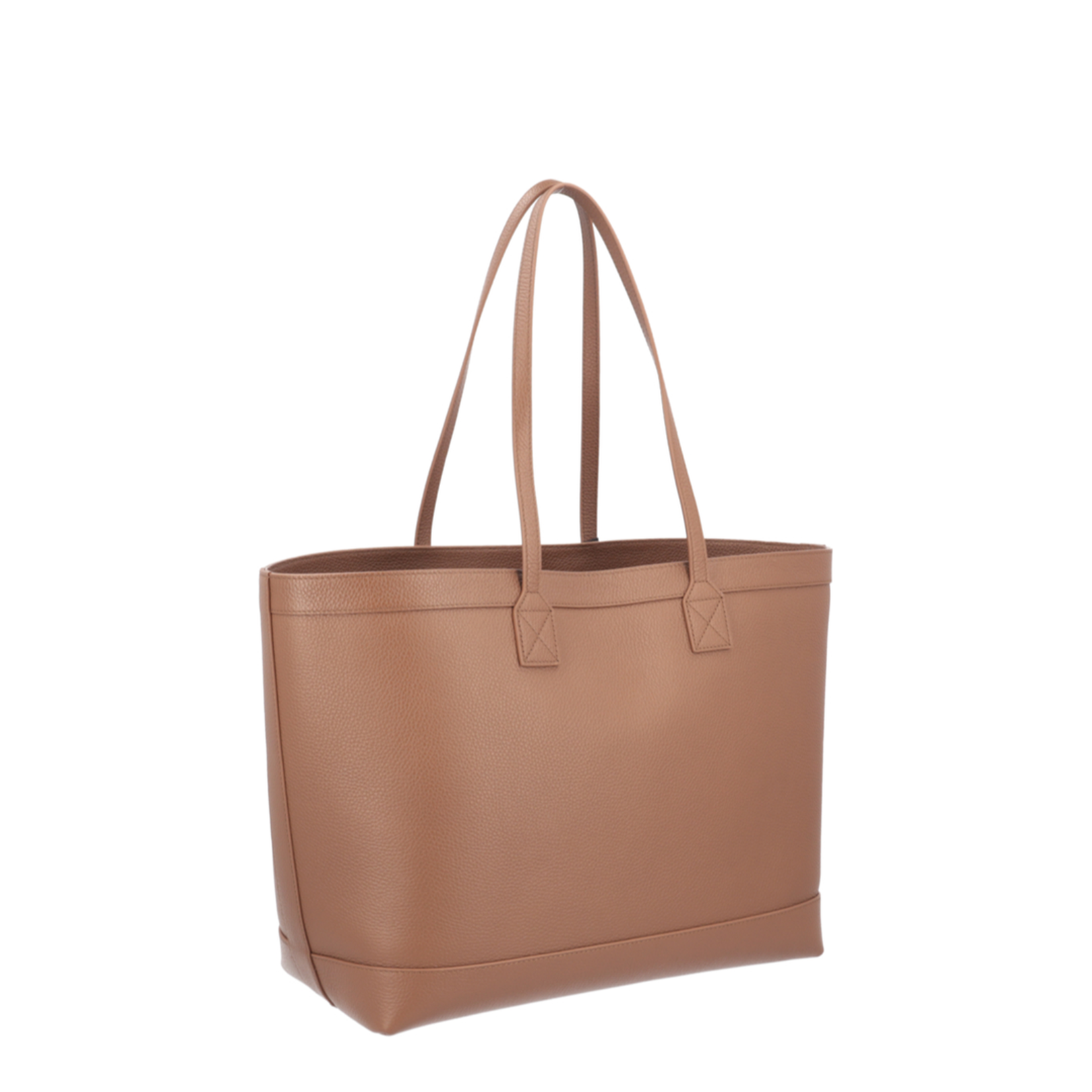 Medium Grainy Leather London Tote Bag